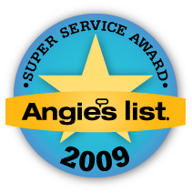 Angie's List Super Service Award 2009